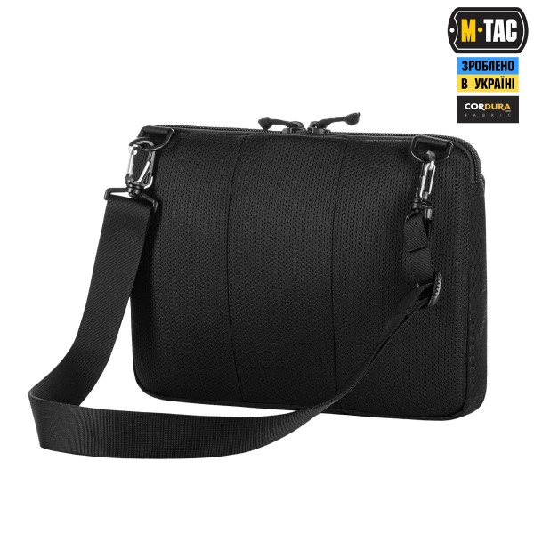 M-Tac сумка Admin Bag Large Elite з липучкою Hex Black - 10425002 M-Tac сумка Admin Bag Large Elite з липучкою Hex Black - 10425002
