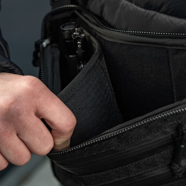 M-Tac сумка Admin Bag Large Elite з липучкою Hex Black - 10425002 M-Tac сумка Admin Bag Large Elite з липучкою Hex Black - 10425002