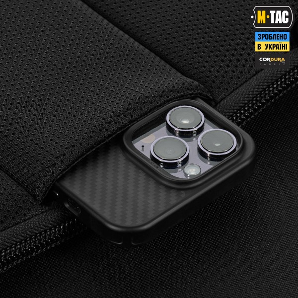 M-Tac сумка Admin Bag Large Elite з липучкою Hex Black - 10425002 M-Tac сумка Admin Bag Large Elite з липучкою Hex Black - 10425002