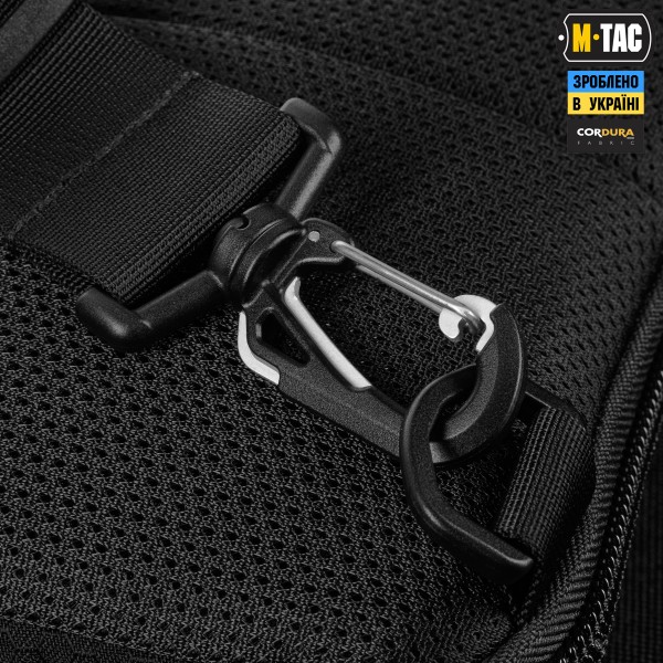 M-Tac сумка Admin Bag Large Elite з липучкою Hex Black - 10425002 M-Tac сумка Admin Bag Large Elite з липучкою Hex Black - 10425002