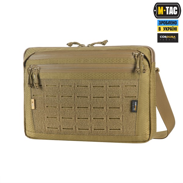 M-Tac сумка Admin Bag Large Elite з липучкою Hex Coyote - 10425005