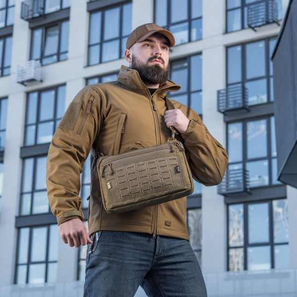 M-Tac сумка Admin Bag Large Elite з липучкою Hex Coyote - 10425005 M-Tac сумка Admin Bag Large Elite з липучкою Hex Coyote - 10425005