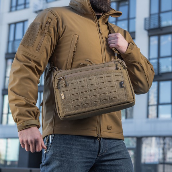 M-Tac сумка Admin Bag Large Elite з липучкою Hex Coyote - 10425005 M-Tac сумка Admin Bag Large Elite з липучкою Hex Coyote - 10425005