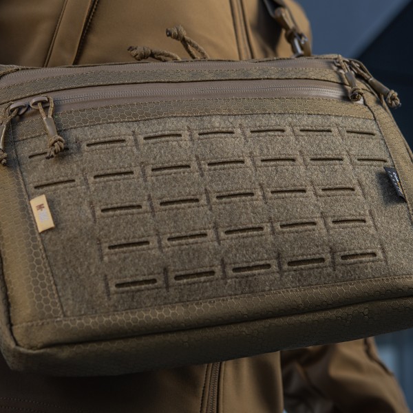 M-Tac сумка Admin Bag Large Elite з липучкою Hex Coyote - 10425005 M-Tac сумка Admin Bag Large Elite з липучкою Hex Coyote - 10425005