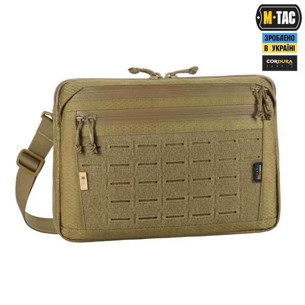 M-Tac сумка Admin Bag Large Elite з липучкою Hex Coyote - 10425005 M-Tac сумка Admin Bag Large Elite з липучкою Hex Coyote - 10425005