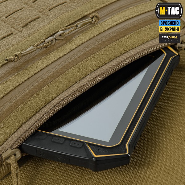 M-Tac сумка Admin Bag Large Elite з липучкою Hex Coyote - 10425005 M-Tac сумка Admin Bag Large Elite з липучкою Hex Coyote - 10425005