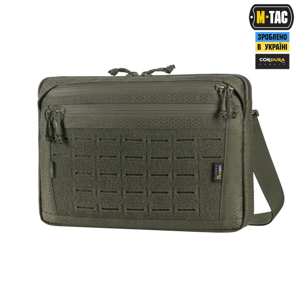 M-Tac сумка Admin Bag Large Elite з липучкою Hex Ranger Green - 10425023