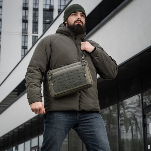 M-Tac сумка Admin Bag Large Elite з липучкою Hex Ranger Green - 10425023 M-Tac сумка Admin Bag Large Elite з липучкою Hex Ranger Green - 10425023