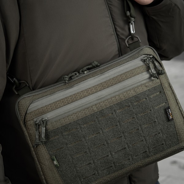 M-Tac сумка Admin Bag Large Elite з липучкою Hex Ranger Green - 10425023 M-Tac сумка Admin Bag Large Elite з липучкою Hex Ranger Green - 10425023
