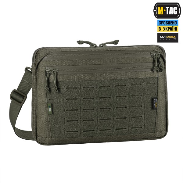 M-Tac сумка Admin Bag Large Elite з липучкою Hex Ranger Green - 10425023 M-Tac сумка Admin Bag Large Elite з липучкою Hex Ranger Green - 10425023