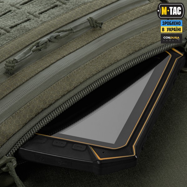 M-Tac сумка Admin Bag Large Elite з липучкою Hex Ranger Green - 10425023 M-Tac сумка Admin Bag Large Elite з липучкою Hex Ranger Green - 10425023