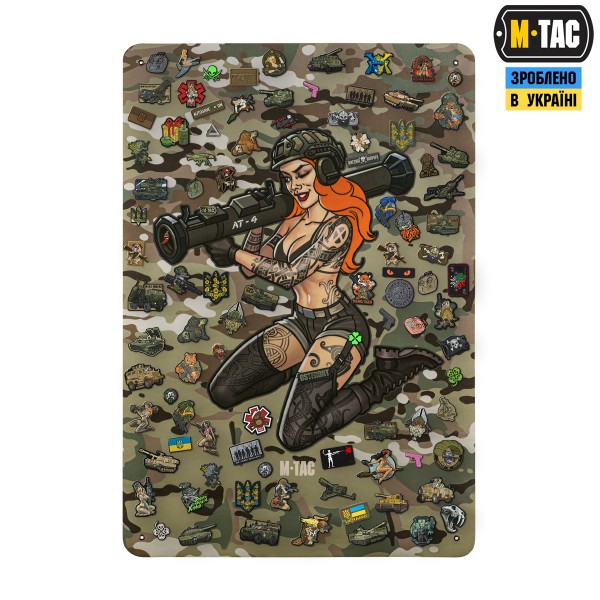 M-Tac панель для нашивок Tactical girl AT-4 900x1300 MC - 10432008