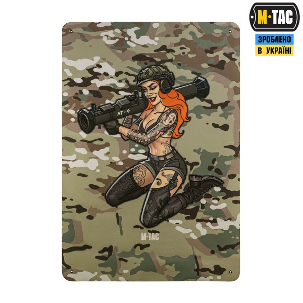 M-Tac панель для нашивок Tactical girl AT-4 900x1300 MC - 10432008 M-Tac панель для нашивок Tactical girl AT-4 900x1300 MC - 10432008