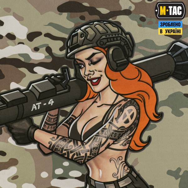 M-Tac панель для нашивок Tactical girl AT-4 900x1300 MC - 10432008 M-Tac панель для нашивок Tactical girl AT-4 900x1300 MC - 10432008