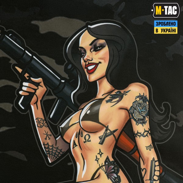 M-Tac панель для нашивок Tactical girl RPG 900x1300 Black MC - 10433208