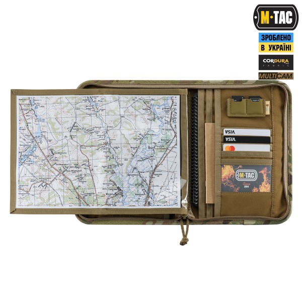 M-Tac планшет-органайзер А5 Elite Multicam - 10436008 M-Tac планшет-органайзер А5 Elite Multicam - 10436008