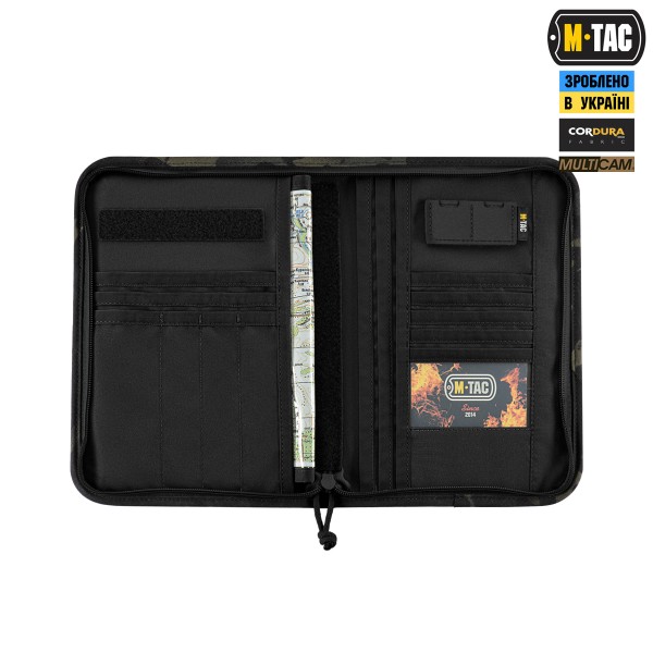 M-Tac планшет-органайзер А5 Elite Multicam Black - 10436208 M-Tac планшет-органайзер А5 Elite Multicam Black - 10436208