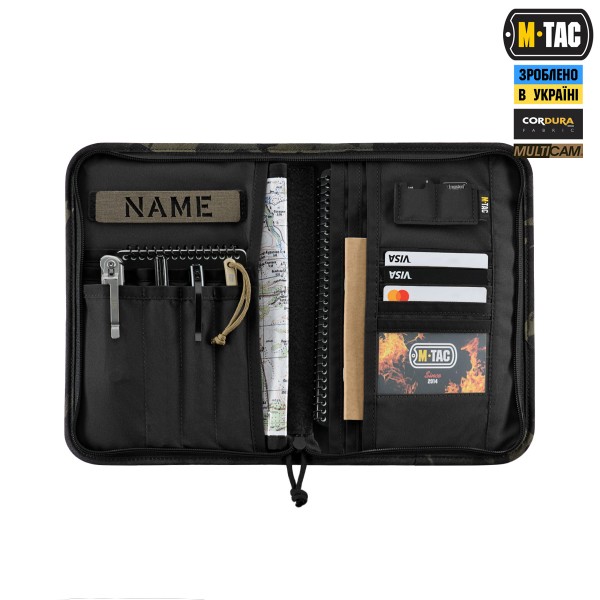 M-Tac планшет-органайзер А5 Elite Multicam Black - 10436208 M-Tac планшет-органайзер А5 Elite Multicam Black - 10436208