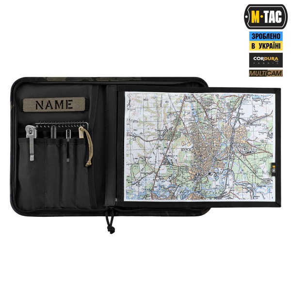 M-Tac планшет-органайзер А5 Elite Multicam Black - 10436208 M-Tac планшет-органайзер А5 Elite Multicam Black - 10436208