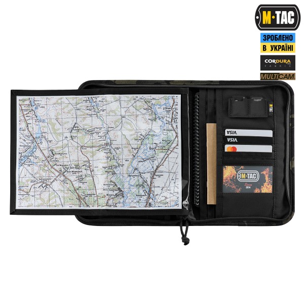 M-Tac планшет-органайзер А5 Elite Multicam Black - 10436208 M-Tac планшет-органайзер А5 Elite Multicam Black - 10436208