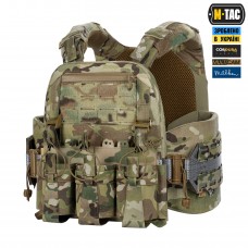M-Tac плитоноска Cuirass Tiger Elite (розмір плити М) Multicam 5 класс защиты