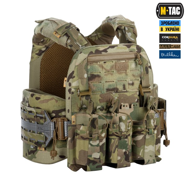 M-Tac плитоноска Cuirass Tiger Elite (розмір плити М) Multicam - 10438008
