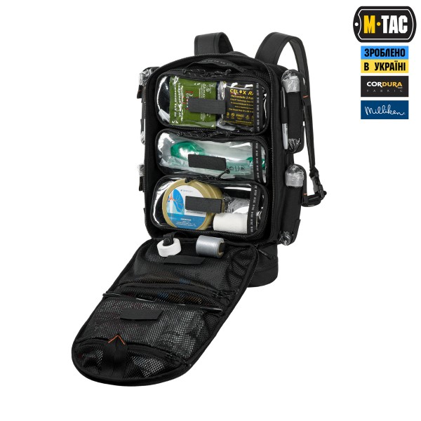 M-Tac рюкзак боевого медика Elite Black - 10447002