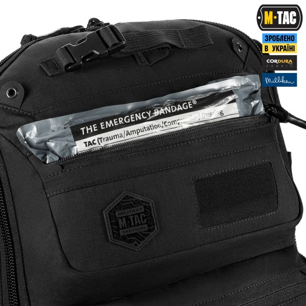 M-Tac рюкзак боевого медика Elite Black - 10447002