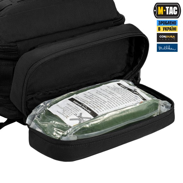M-Tac рюкзак боевого медика Elite Black - 10447002