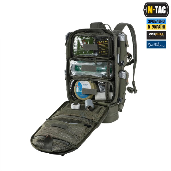 M-Tac рюкзак боевого медика Elite Ranger Green - 10447023