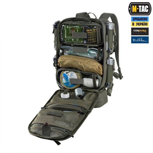 M-Tac рюкзак боевого медика Elite Ranger Green - 10447023