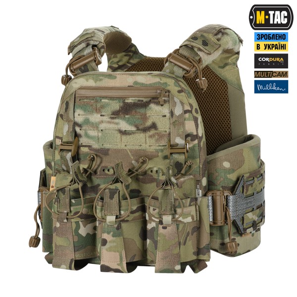 M-Tac плитоноска Cuirass Tiger FAST Elite (розмір плити М) Multicam - 10448008