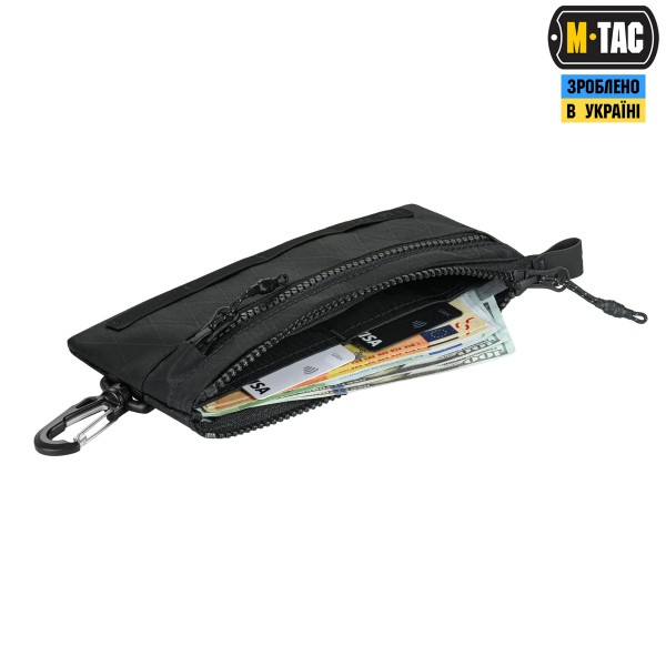 M-Tac гаманець горизонтальний з карабіном X-PAC Elite Black - 10453002 M-Tac гаманець горизонтальний з карабіном X-PAC Elite Black - 10453002