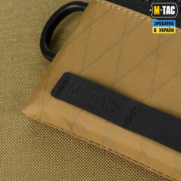 M-Tac гаманець горизонтальний з карабіном X-PAC Elite Coyote - 10453005 M-Tac гаманець горизонтальний з карабіном X-PAC Elite Coyote - 10453005