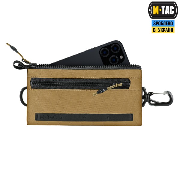 M-Tac гаманець горизонтальний з карабіном X-PAC Elite Coyote - 10453005 M-Tac гаманець горизонтальний з карабіном X-PAC Elite Coyote - 10453005