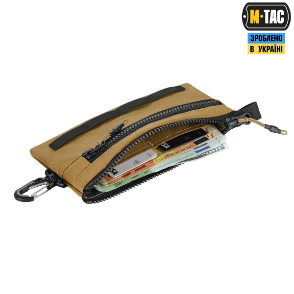 M-Tac гаманець горизонтальний з карабіном X-PAC Elite Coyote - 10453005 M-Tac гаманець горизонтальний з карабіном X-PAC Elite Coyote - 10453005