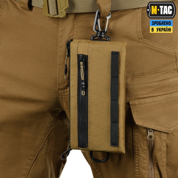 M-Tac гаманець горизонтальний з карабіном X-PAC Elite Coyote - 10453005 M-Tac гаманець горизонтальний з карабіном X-PAC Elite Coyote - 10453005