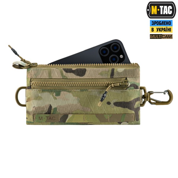 M-Tac гаманець горизонтальний з карабіном X-PAC Elite Multicam - 10453008 M-Tac гаманець горизонтальний з карабіном X-PAC Elite Multicam - 10453008