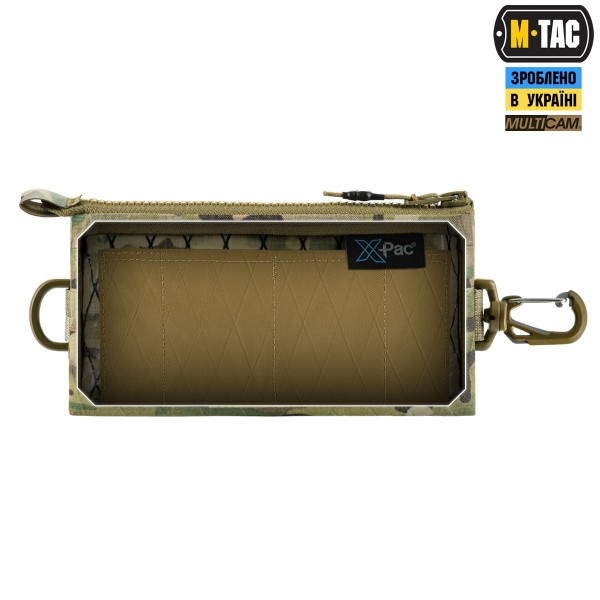 M-Tac гаманець горизонтальний з карабіном X-PAC Elite Multicam - 10453008 M-Tac гаманець горизонтальний з карабіном X-PAC Elite Multicam - 10453008