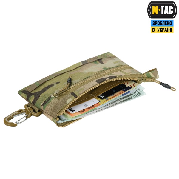 M-Tac гаманець горизонтальний з карабіном X-PAC Elite Multicam - 10453008 M-Tac гаманець горизонтальний з карабіном X-PAC Elite Multicam - 10453008