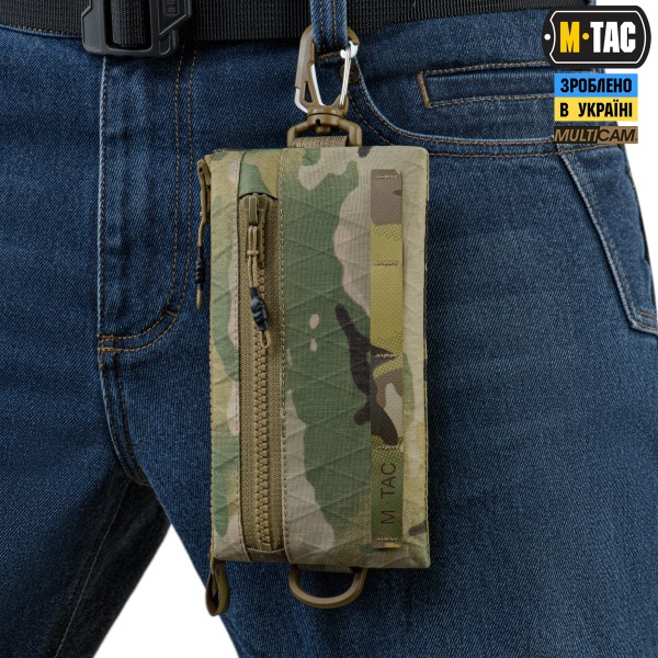 M-Tac гаманець горизонтальний з карабіном X-PAC Elite Multicam - 10453008 M-Tac гаманець горизонтальний з карабіном X-PAC Elite Multicam - 10453008
