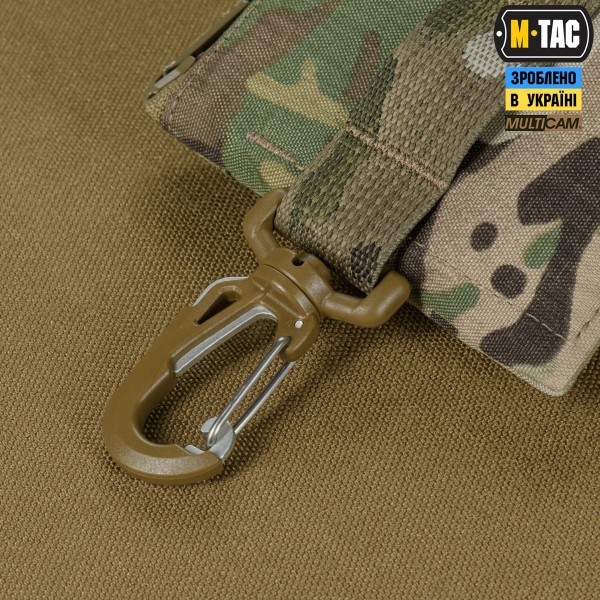 M-Tac гаманець горизонтальний з карабіном X-PAC Elite Multicam - 10453008 M-Tac гаманець горизонтальний з карабіном X-PAC Elite Multicam - 10453008