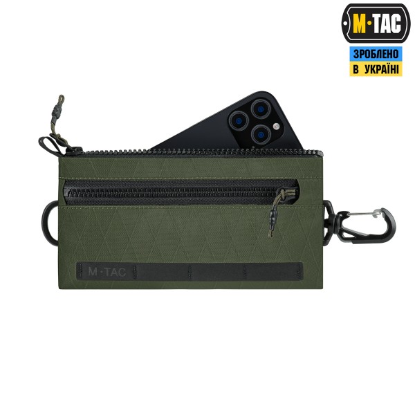 M-Tac гаманець горизонтальний з карабіном X-PAC Elite Ranger Green - 10453023 M-Tac гаманець горизонтальний з карабіном X-PAC Elite Ranger Green - 10453023