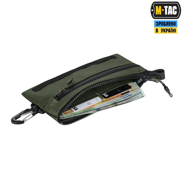M-Tac гаманець горизонтальний з карабіном X-PAC Elite Ranger Green - 10453023 M-Tac гаманець горизонтальний з карабіном X-PAC Elite Ranger Green - 10453023