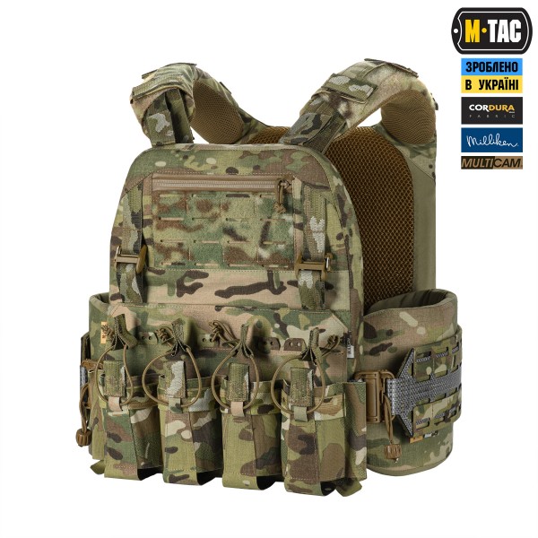 M-Tac плитоноска Cuirass Tiger Elite (розмір плити XL) Multicam - 10458008