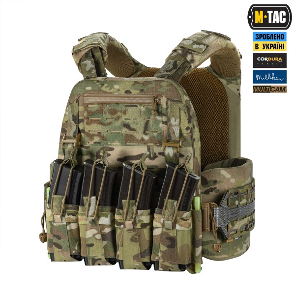 M-Tac плитоноска Cuirass Tiger Elite (розмір плити XL) Multicam - 10458008 M-Tac плитоноска Cuirass Tiger Elite (розмір плити XL) Multicam - 10458008