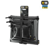 M-Tac комплект органайзерів Zip Pocket Set Elite Black