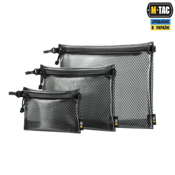 M-Tac комплект органайзеров Zip Pocket Set Elite Black - 10459002 M-Tac комплект органайзеров Zip Pocket Set Elite Black - 10459002