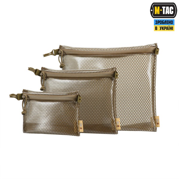 M-Tac комплект органайзеров Zip Pocket Set Elite Coyote - 10459005 M-Tac комплект органайзеров Zip Pocket Set Elite Coyote - 10459005