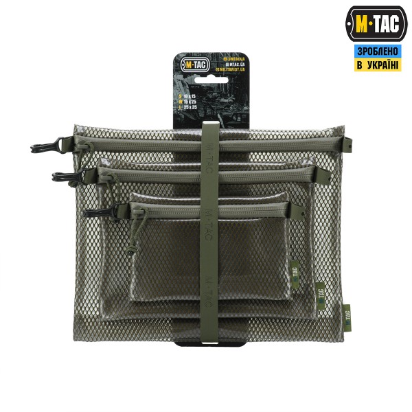 M-Tac комплект органайзеров Zip Pocket Set Elite Ranger Green - 10459023 M-Tac комплект органайзеров Zip Pocket Set Elite Ranger Green - 10459023